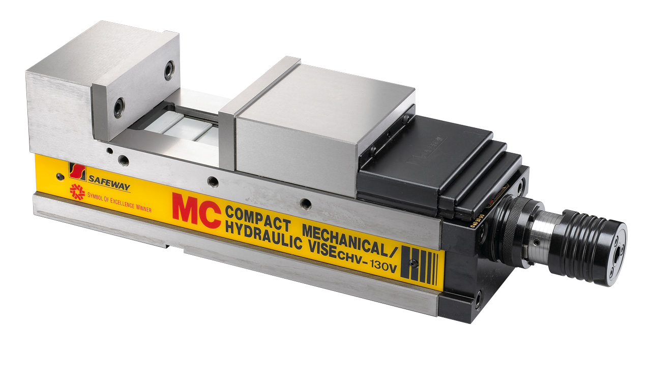 Mechaniczne imadło maszynowe śrubowe CHV 100 V BERNARDO