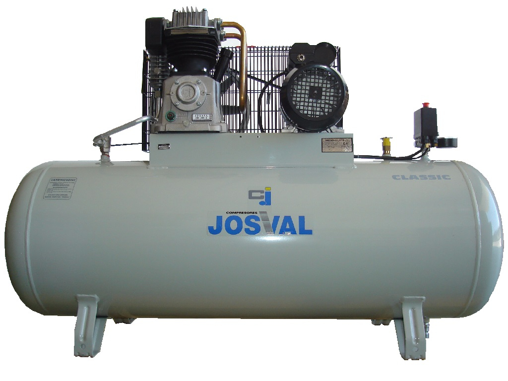 Kompresor pasowy - tłokowy CLASSIC - MC-MLC-25/A (230V) (25L, 1.5KW, 10BAR) (zawór automatyczny) JOSVAL