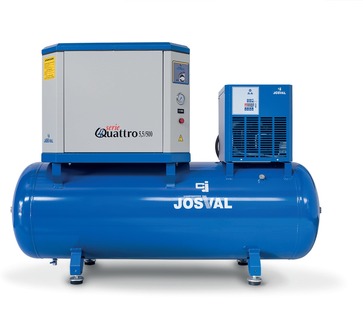 Kompresor tłokowy wyciszany - 4UATTRO 3 (400V) (3KM, 10BAR) JOSVAL
