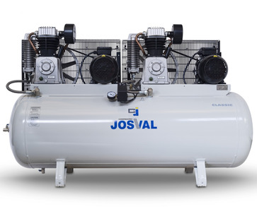 Kompresor pasowy - tłokowy CLASSIC - MC-MLC-25/A (230V) (25L, 1.5KW, 10BAR) (zawór automatyczny) JOSVAL