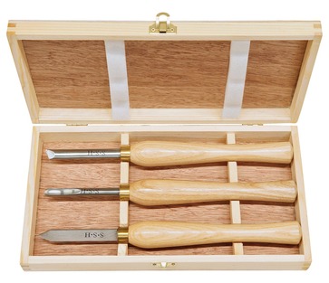 Mini zestaw dłut HSS 3 szt. / Set F BERNARDO