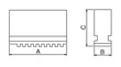 Szczęki jednolite miękkie - komplet DSJ-DK11-400 BERNARDO - 3574 - zdjęcie 2