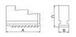 Szczęki jednolite twarde wewnętrzne - komplet DIJ-DK11-315 BERNARDO - 3661 - zdjęcie 2