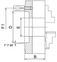 Uchwyt tokarski 3-szczękowy, precyzyjny PO3-D, DIN 55029, PO3-200/D6, stalowy, stalowy BERNARDO - 3713 - zdjęcie 2