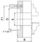 Uchwyt tokarski 3-szczękowy Bernardo PS3-D zgodnie z DIN 55029, PS3-160/D4, żeliwny BERNARDO - 3724 - zdjęcie 2