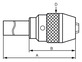 Uchwyt wiertarski szybkomocujący z trzpieniem  MK 3  1 - 16 mm  BERNARDO - 7586 - zdjęcie 4