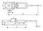 Imadło hydrauliczne maszynowe odchylane VH 200 BERNARDO - 4395 - zdjęcie 2