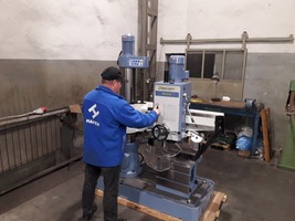 Instalacja wiertarki promieniowej Bernardo RD 820x32