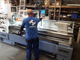 Instalacja tokarki uniwersalnej Bernardo TITAN 560 -