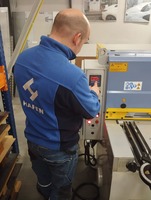 Instalacja gilotyny mechaniczne serii MTE