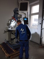 Instalacja frezarki i tokarki do metalu -