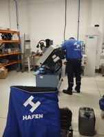 Instalacja przecinarki taśmowej do metalu serii CBS 280