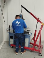 Instalacja tokarki, centrum obróbczego Bernardo serii PROFICENTER 700 -