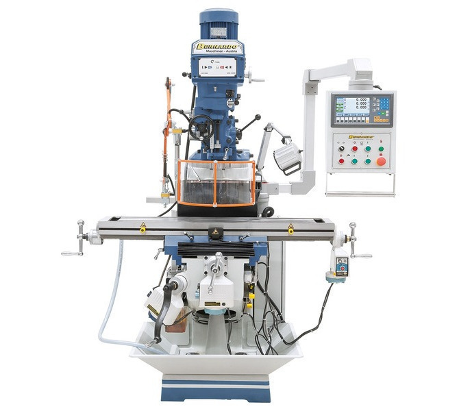 Frezarka narzędziowa MFM 230 SUPER z cyfrowym wyświetlaczem 3 osi * BERNARDO - 243 - zdjęcie 4