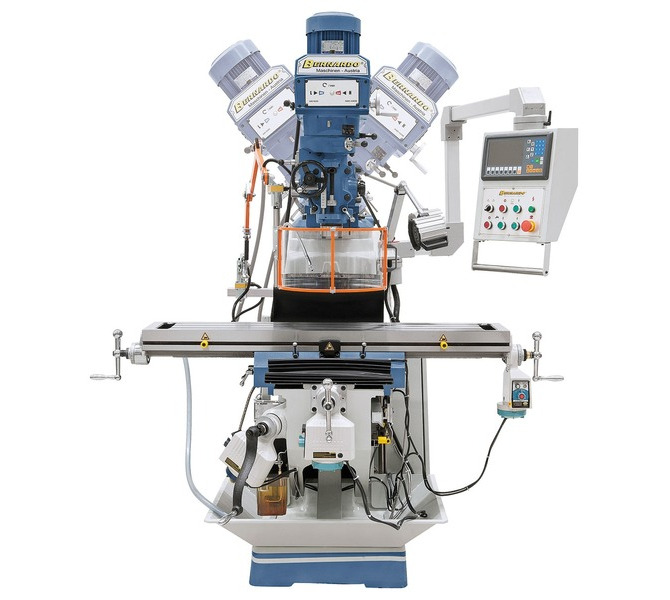 Frezarka narzędziowa MFM 250 z cyfrowym wyświetlaczem 3 osi * BERNARDO - 244 - zdjęcie 4