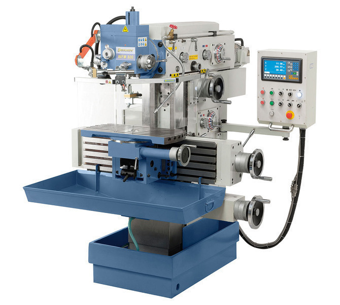 Frezarka narzędziowa WFM 800 z cyfrowym wyświetlaczem 3 osi ** BERNARDO - 251 - zdjęcie 2