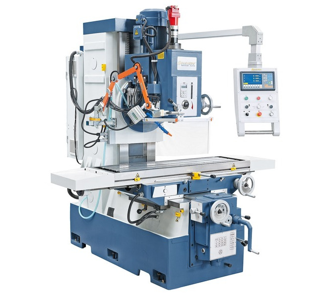Frezarka wzdłużna BFM 200 z cyfrowym wyświetlaczem 3 osi i z pneum. uchwytem narzędzi ** BERNARDO - 254 - zdjęcie 3