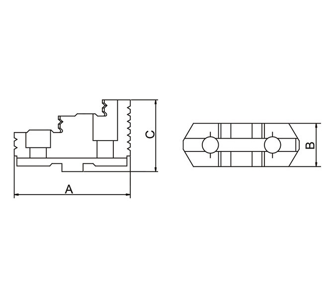 Szczęki górne twarde - komplet DTJ-DK11-500 BERNARDO - 3625 - zdjęcie 2