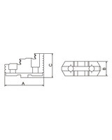 Szczęki górne twarde - komplet DTJ-DK12-500 BERNARDO