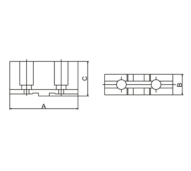 Szczęki górne miękkie - komplet STJ-PS3-160 BERNARDO - 3803 - zdjęcie 2