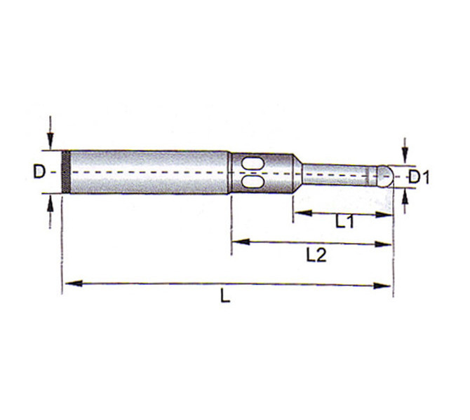 Palec wodzący, ustawiak MK 2 / L 160 BERNARDO - 4537 - zdjęcie 2